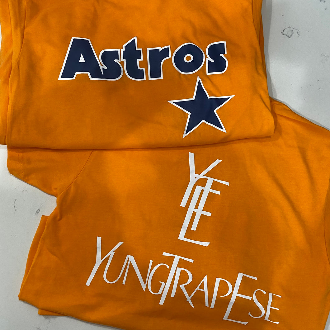 Short Sleeve T-Shirt Houston Astros YTE Shirt