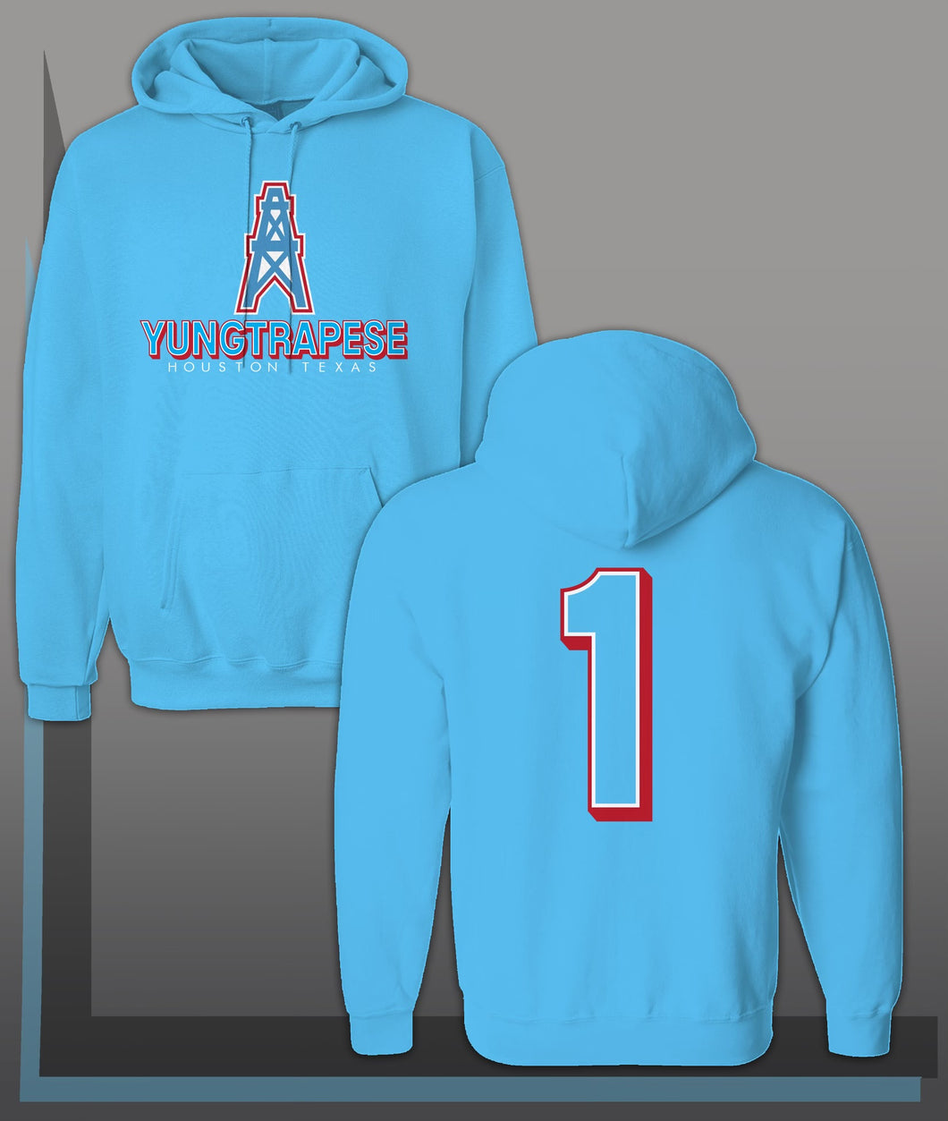 Hoodie Houston Oiler Theme YTE